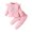 Pink, variant on Esaierr 2PCS Newborn Kids Toddler Baby Girls Clothing Sets Outfits 3-24M Crewneck Printed Long Sleeve Tops and Floral Long Pants Spring Fall Set