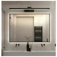 thumbnail image 4 of Modern LED Bathroom Vanity Light Above Mirror, Stainless Steel Rotatable Light Wall Sconce Vanity Makeup Lighting，Black，Three Color Changing Light CR, 4 of 5
