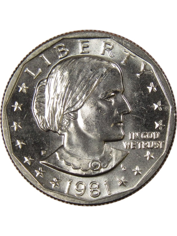1981 D Susan B Anthony Dollar BU Uncirculated Mint State SBA $1 US Coin