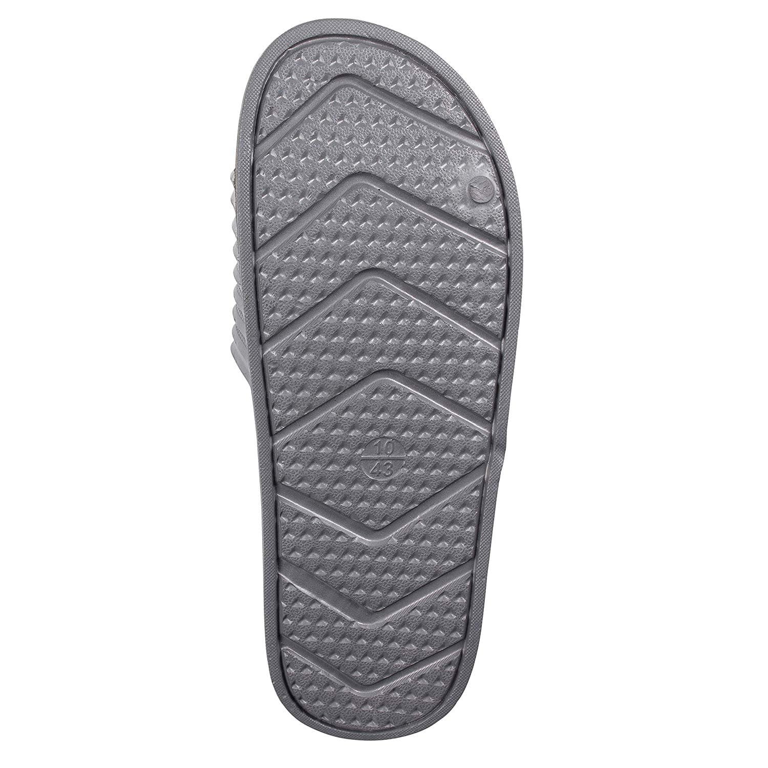 Mens Comfort and Lightwight Flip Flop Slide Sandals Rubber Shower Shoes