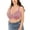 Pink, variant on Bras For Women Underwear Bralette Crop Top Female Bra Push Up Brassiere Bra Thin Cup Bra Deep V Plus Size Unpadded Bra Comfy Bra Beige
