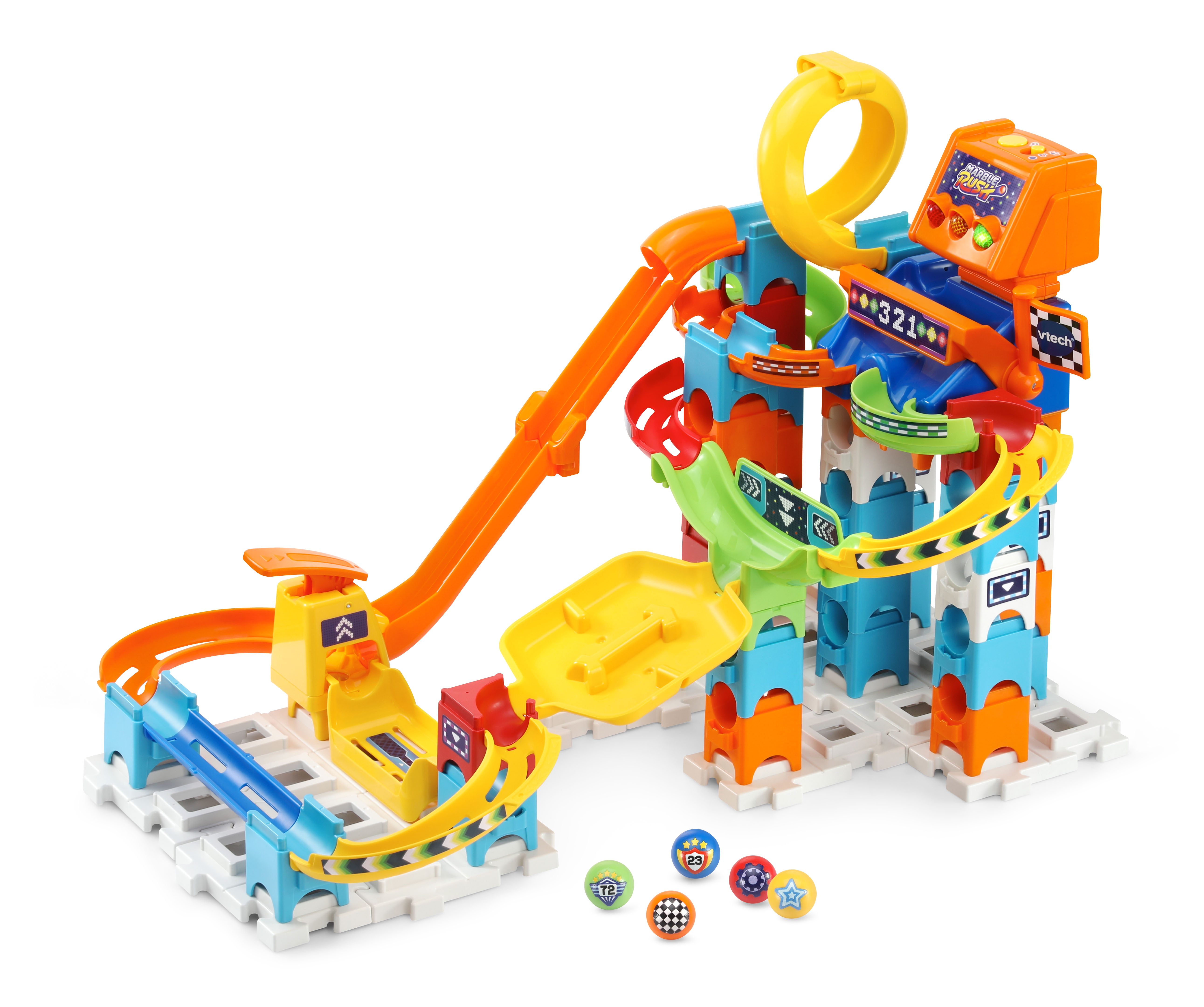 Marble Rush Raceway Set Marble Run Building Set, VTech