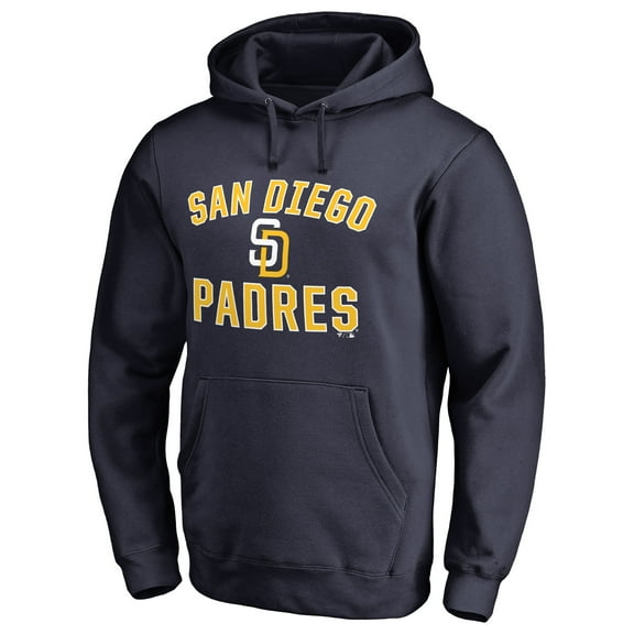 Men's Navy San Diego Padres Victory Arch Pullover Hoodie