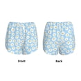 thumbnail image 5 of Lsque Floral Daisy Printed Women's Running Shorts with Liner Pockets,Elastic Quick Dry Workout Athletic Gym Yoga Shorts,Womens High Waist Shorts-Small, 5 of 9