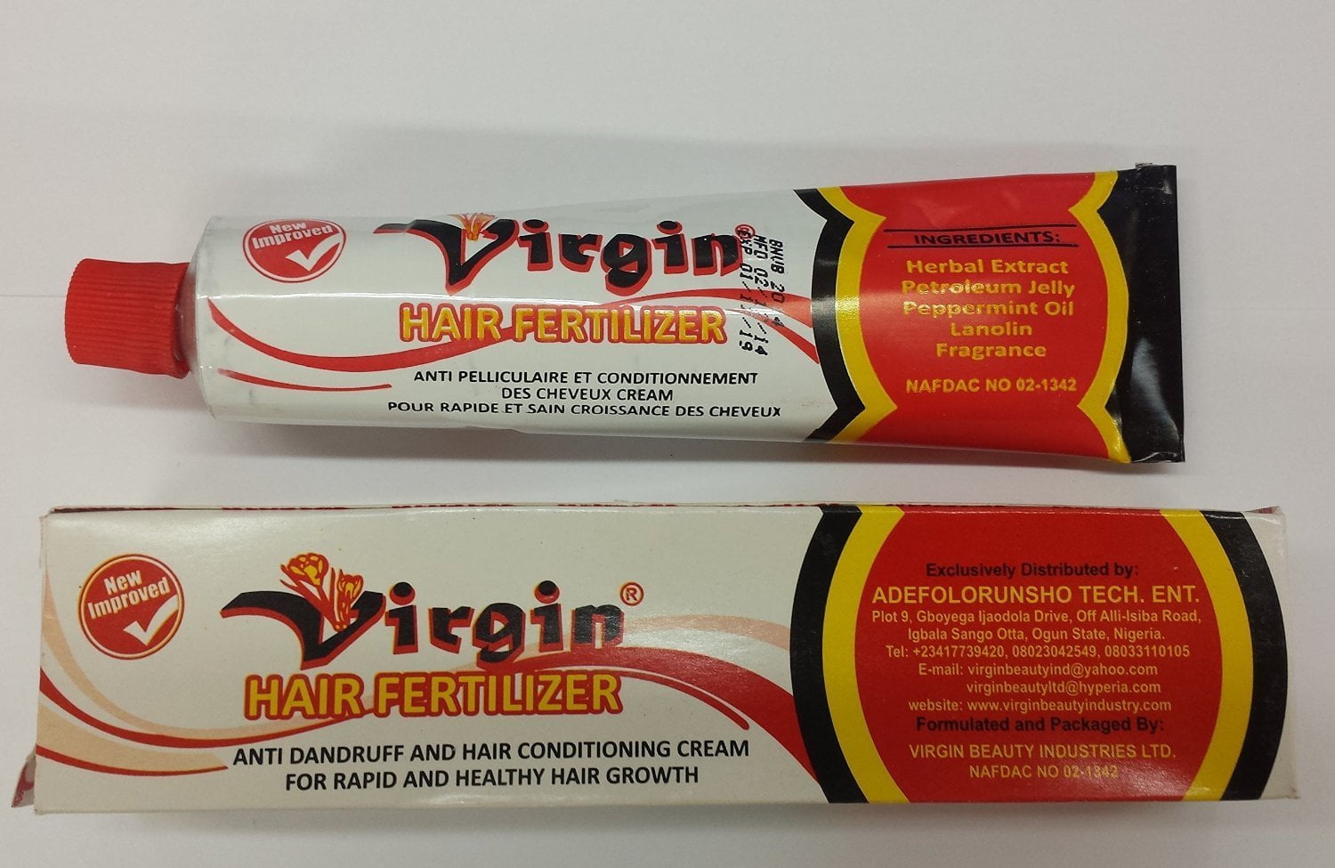Virgin Hair Fertilizer Original 125 gram. 
