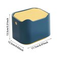 thumbnail image 3 of BKRE Compact Desktop Waste Mini Trash Can For Home Bedroom Small Garbage Disposal Solution, 3 of 6