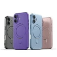 thumbnail image 7 of Feishell Fit for iPhone 16 Plus Magnetic Case Compatible with Magsafe,Shockproof Slim Invisible Ring Holder Kickstand Support Car Mount Camera Lens Film Protection Phone Case,Darkpurple, 7 of 7