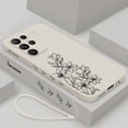 thumbnail image 1 of Funda de silicona con flores para Samsung Galaxy S23, S22, S21, S20 Ultra Plus, S21 FE, S20 FE, Note 20 Ultra, S23Ultra 5G, 1 of 4