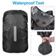 thumbnail image 4 of 2 Packs Waterproof Backpack Rain Cover for 20-45L Anti-dust Reflective Backpack Rain Covers for Hiking Camping Traveling, 4 of 4