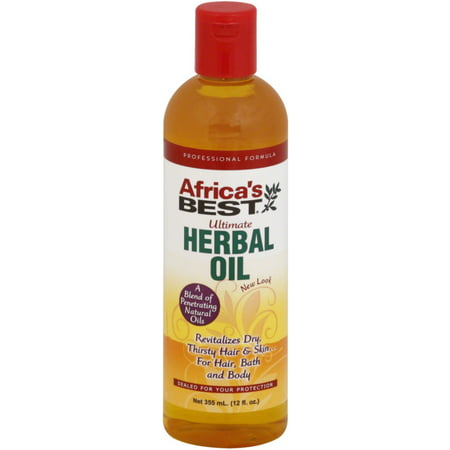 Africa's Best Ultimate Herbal Oil 12 oz (Best Oil For Braids)