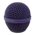 thumbnail image 4 of MERIGLARE Metal Replacement Ball Head Mesh Microphone Grille for Beta58a SM58 Microphone Purple, 4 of 9