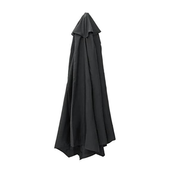 Cubierta de toldo de tela Sunnimix para Sombrilla de Jardín 2 metros 6 Costillas negro