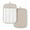 Beige/Brown, variant on Martha Stewart Daisy Stripe Pot Holder Set 2-Pack, Green, 7"x10"