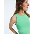 thumbnail image 4 of Scoop Women's Sleeveless High Neck Contour Top, Sizes XS-XXL, 4 of 5