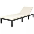 thumbnail image 4 of vidaXL Patio Lounge Chair with Cushion and Adjustable Backrest Poly Rattan, 4 of 19