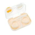 thumbnail image 2 of Unique Bargains 1 Set Contact Lens Case Contact Lens Container Contact Lens Carrier Puppy Style A 2.36"x1.65"x1.1" Orange, 2 of 5