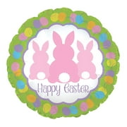 17" BUNNY BACKSIDES WITH POLKA DOTS