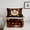 Maroon Gold, variant on Feelyou Merry Christmas 01, Gold Bell Twin Comforter Sets, Glitter Stars Dots Print Reversible Bedding Set, Lightweight Room Decor,2-Piece