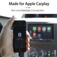 thumbnail image 5 of Car Carplay Cable, USB A to Lightning Cable Compatible for Apple iPhone 14, 14 pro max, 13, Plus,SE 2nd/12/11/Xs/XR, iPad 4/5/ 6/7/ 8, Mini 2/3/4/5, Air 2/3 Charger Cord, Car Charging Cable(Black), 5 of 7