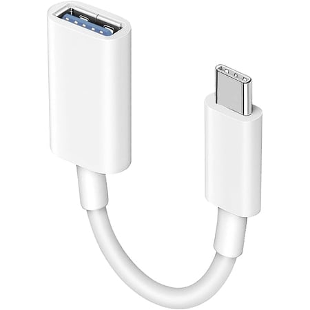 USB C to USB Adapter, Type C Male to USB Female OTG Adapter Cable | Compatible with iPhone 16 Pro Max/16 Plus/16/15, iPad Pro, MacBook Pro/Air, Samsung Galaxy S25/S24/S23/S22/S21
