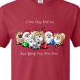 thumbnail image 4 of Inktastic KiniArt Christmas Pomeranians T-Shirt, 4 of 5
