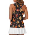 thumbnail image 5 of Whosucclay Maple Leaf Womens Golf Shirt for Ladies Premium Quilted Process Fashion Soft Women's Dry Fit Golf Shirts XS - 2XL, 5 of 7
