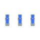 thumbnail image 2 of Kenally Destornillador mini portátil 6 en 1 linterna LED interior al aire libre hogar bicicleta camping noche reparación herramientas de iluminación Azul 3piezas Kenally CBP186966, 2 of 6