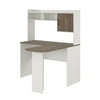 Mainstays L Shaped Desk With Hutch Multiple Colors Walmart Com