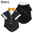 thumbnail image 2 of Pet Black Wedding Coat Otoño Invierno Ropa para perros Pet Winter Wedding Dress MFZFUKR l, 2 of 6