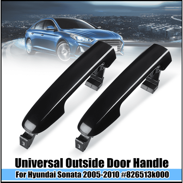 2Pcs Black Outside Outer Door Handle 826513k000 For