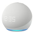 thumbnail image 1 of Asistente Alexa Echo Dot 5° Generaciones con Reloj Led; Blanca, 1 of 4