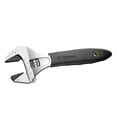 thumbnail image 3 of QualitChoice Ratcheting Wrench Adjustable Ratchet Wrench Wide Opening Practical Heavy Duty Spanner Hand Tool And Fits Tightly Black 12 inch, 3 of 6