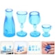 thumbnail image 4 of 4 copas de vino en miniatura, minicasas, copas de vino realistas., 4 of 6