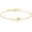 A01-10k paw print, variant on 14K Real Gold Paw Print Bracelet for Women Solid Yellow Gold Animal Lover Jewelry Birthday Gifts for Wife Mom Friends