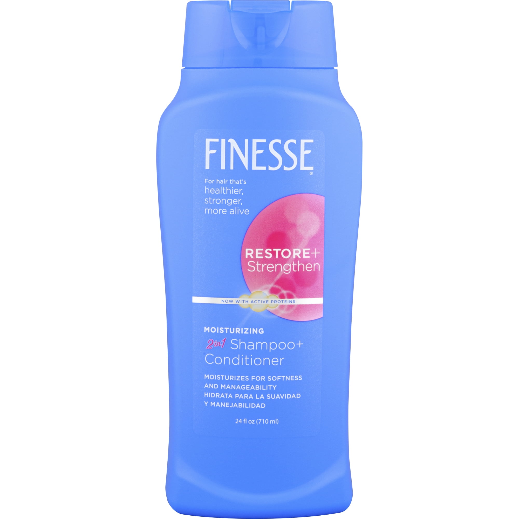 Finesse Restore + Strengthen Moisturizing 2in1 Shampoo + Conditioner