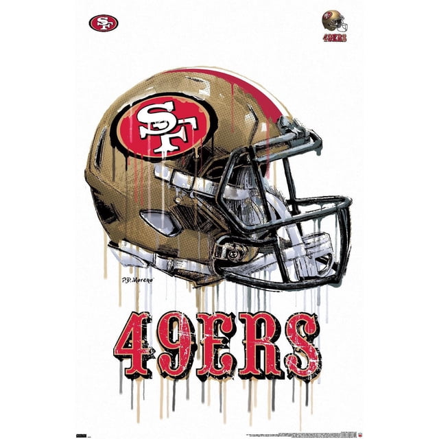 NFL San Francisco 49ers - Casque anti-goutte 20