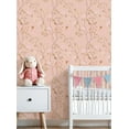 thumbnail image 3 of Boho Peel and Stick Wallpaper Delicate Floral Bird Soft Pink Wall Mural 23.6in x 9.8ft Self Adhesive Removable Wall Paper Renter Friendly Wallpaper for Nursery Bedroom Cabinets, 3 of 8
