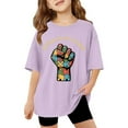thumbnail image 3 of ibiyuan Kids Autism Shirt for Girls Boys Autism Awareness T Shirts Autism Support Love Graphic Casual Tees Tops,Purple, 3 of 9