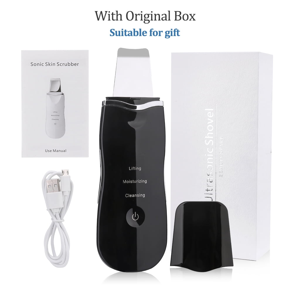 Ultrasonic Face Skin Scrubber Facial Cleaner Skin Peeling Blackhead Removal Revitalize Your Face Naturally