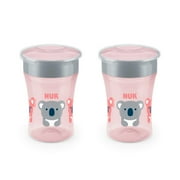 NUK Evolution 360 Spoutless Cup, 8 oz, 2-Pack