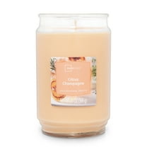 Mainstays Citrus Champagne, Scented Single Wick Candle, 20 oz.
