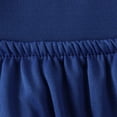 thumbnail image 5 of Tfken Women Skirts For Summer Elastic Waist Solid Color A Line Long Skirts Fashion Casual Female Comfortable Clothes Blue, 5 of 8
