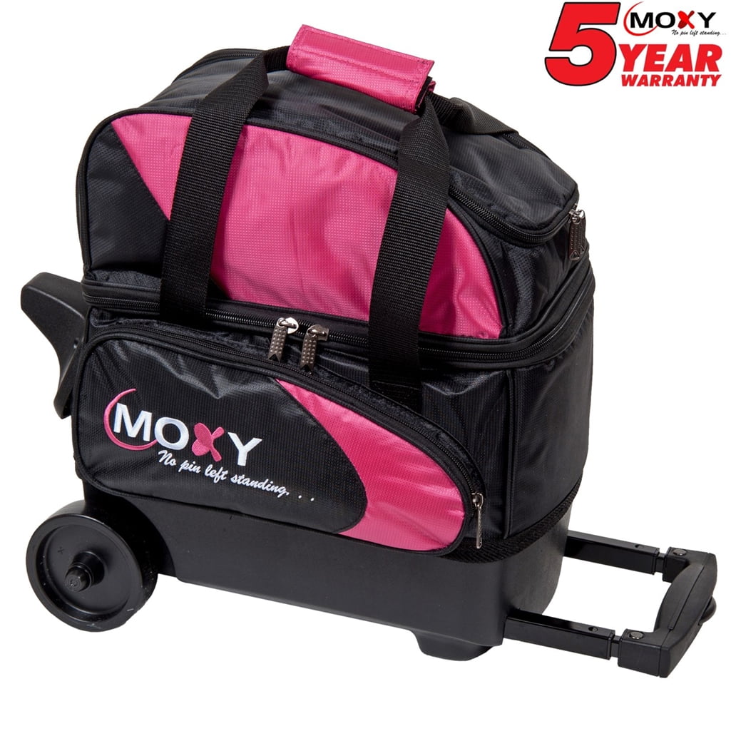 Moxy Deluxe 1Ball Roller Bowling Bag Pink