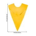 thumbnail image 3 of V Shape Choir Stole University Graduation Choir Honor Sash Master's Graduate Doctoral Attire Stoles Accessories, 3 of 7
