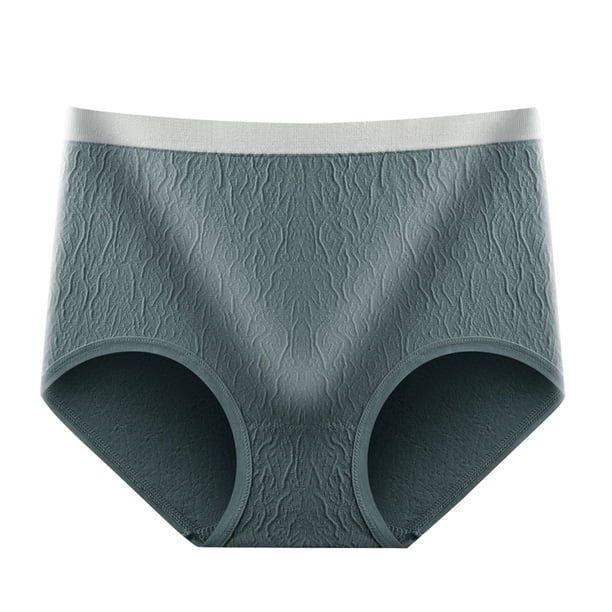 Gibobby Calzoncillos de encaje para mujer Calzoncillos sexis de cintura alta para mujer, calzoncillos bóxer grandes transpirables con cierre de vientre y cadera(C,XL)