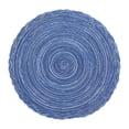 thumbnail image 7 of Mini Placemat,Round Placemat,Cotton Rope Woven Placemat,Heat Resistant Non-Slip Place Mats,Washable Braided Table Mat,for Pots and Pans,Farmhouse Countertops Decoration,7 inch(Coffee), 7 of 7