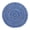 Blue, variant on Mini Placemat,Round Placemat,Cotton Rope Woven Placemat,Heat Resistant Non-Slip Place Mats,Washable Braided Table Mat,for Pots and Pans,Farmhouse Countertops Decoration,7 inch(White)