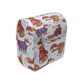 thumbnail image 1 of Fox Stand Mixer Cover, Snow Foxes with Winter Sweaters and Scarf Cartoon Vulpe Friends in Cozy Environment, Kitchen Appliance Organizer Bag Cover with Pockets, 5 Quarts, Multicolor, by Ambesonne, 1 of 4