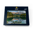 thumbnail image 4 of MyPuzzle - Eibsee With Wetterstein Mountains And Zugspitze (2962m) - Premium 1000 Piece Jigsaw Puzzle for Adults, 4 of 6