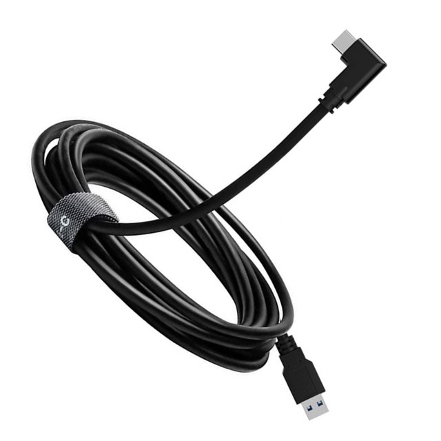 Tholdsy Cable de enlace de alta velocidad de carga rápida, Cable de transferencia VR portátil, adaptador de música para juegos, accesorios Electrónica 5m